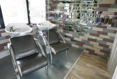 Moderno Hair Boutique salon hair wash area